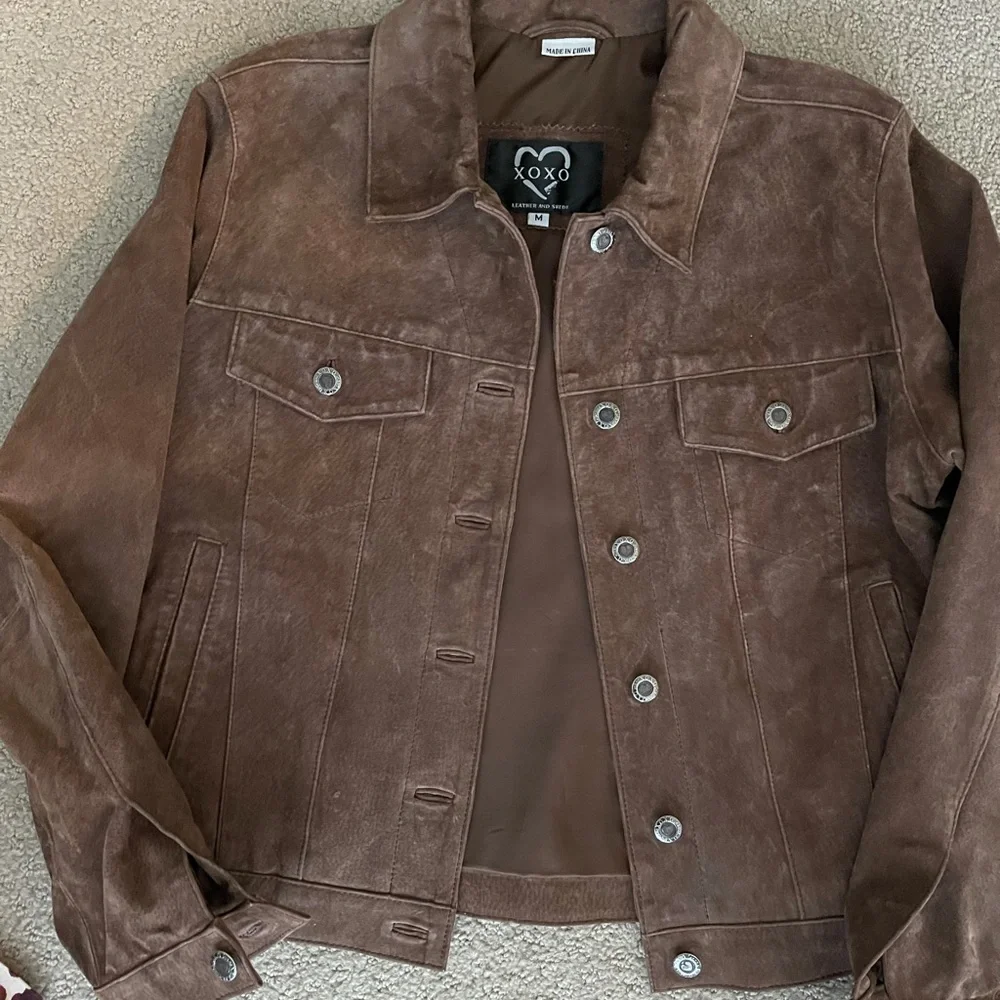 Xoxo leather snd suede jacket - Picture 4 of 6